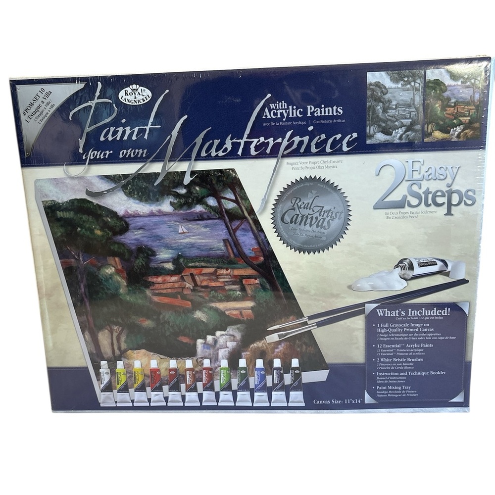 Paint Your Own Masterpiece Art Set - Multicolor